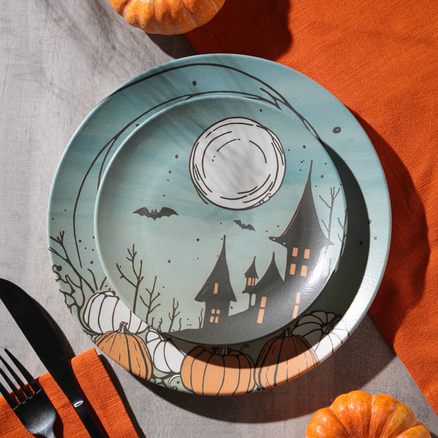 Conjunto com 6 Pratos de Sobremesa Coup Stoneware Full Moon Ø19,4cm - Imagem 4