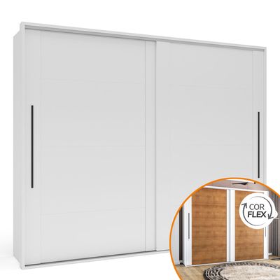 Guarda-Roupa-Casal-2-Portas-4-Gavetas-Sevilha-Branco