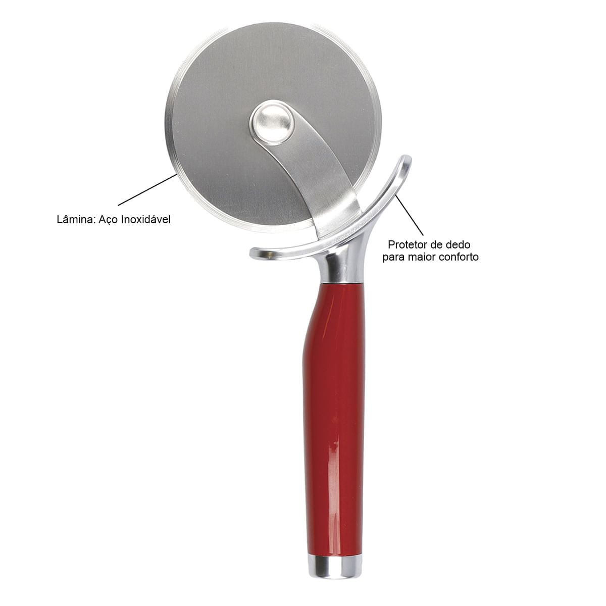 Cortador de Pizza em Inox Kitchenaid - Imagem 3