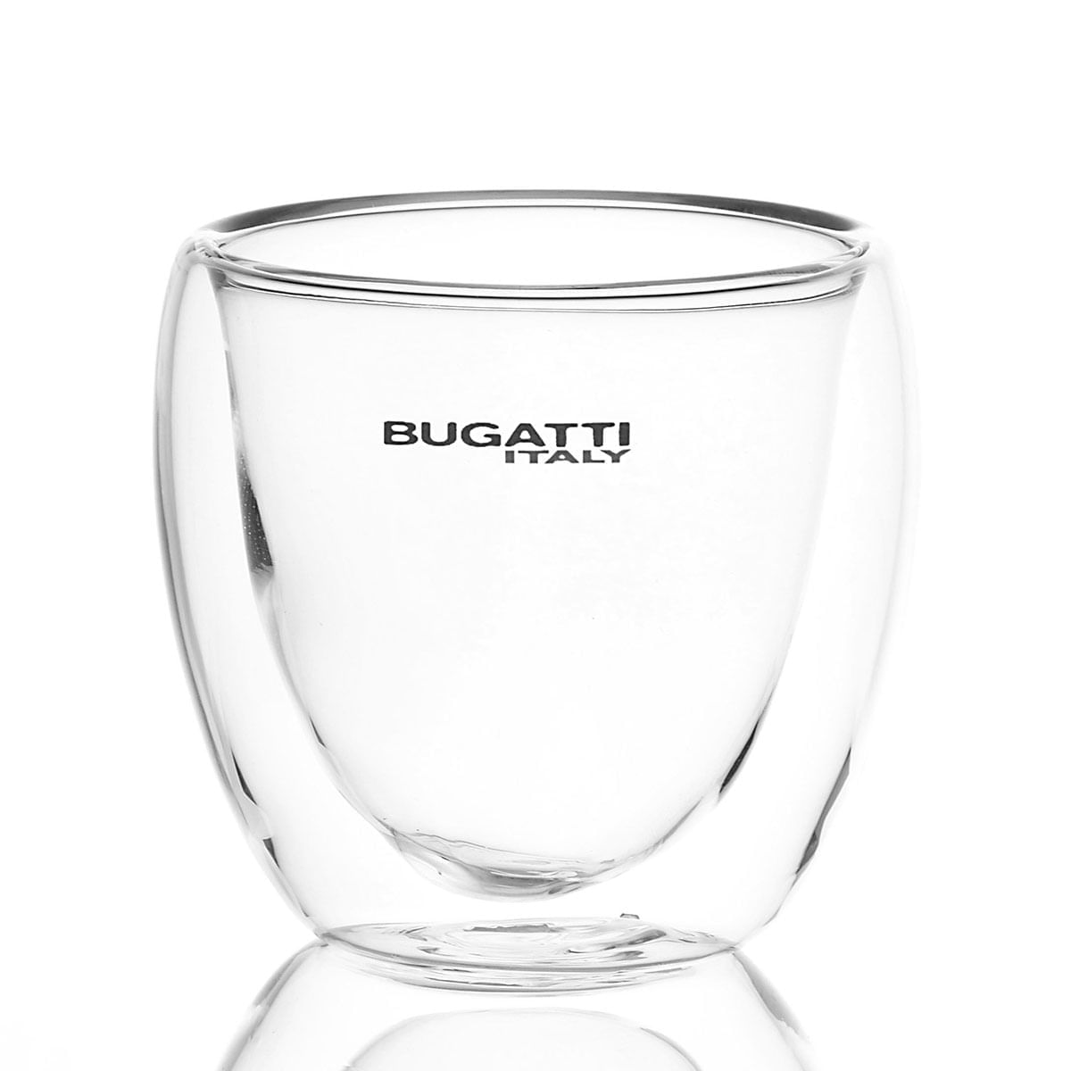 Conjunto 6 Copos de Café de Vidro Parede Dupla 80ml Bugatti - Imagem 3