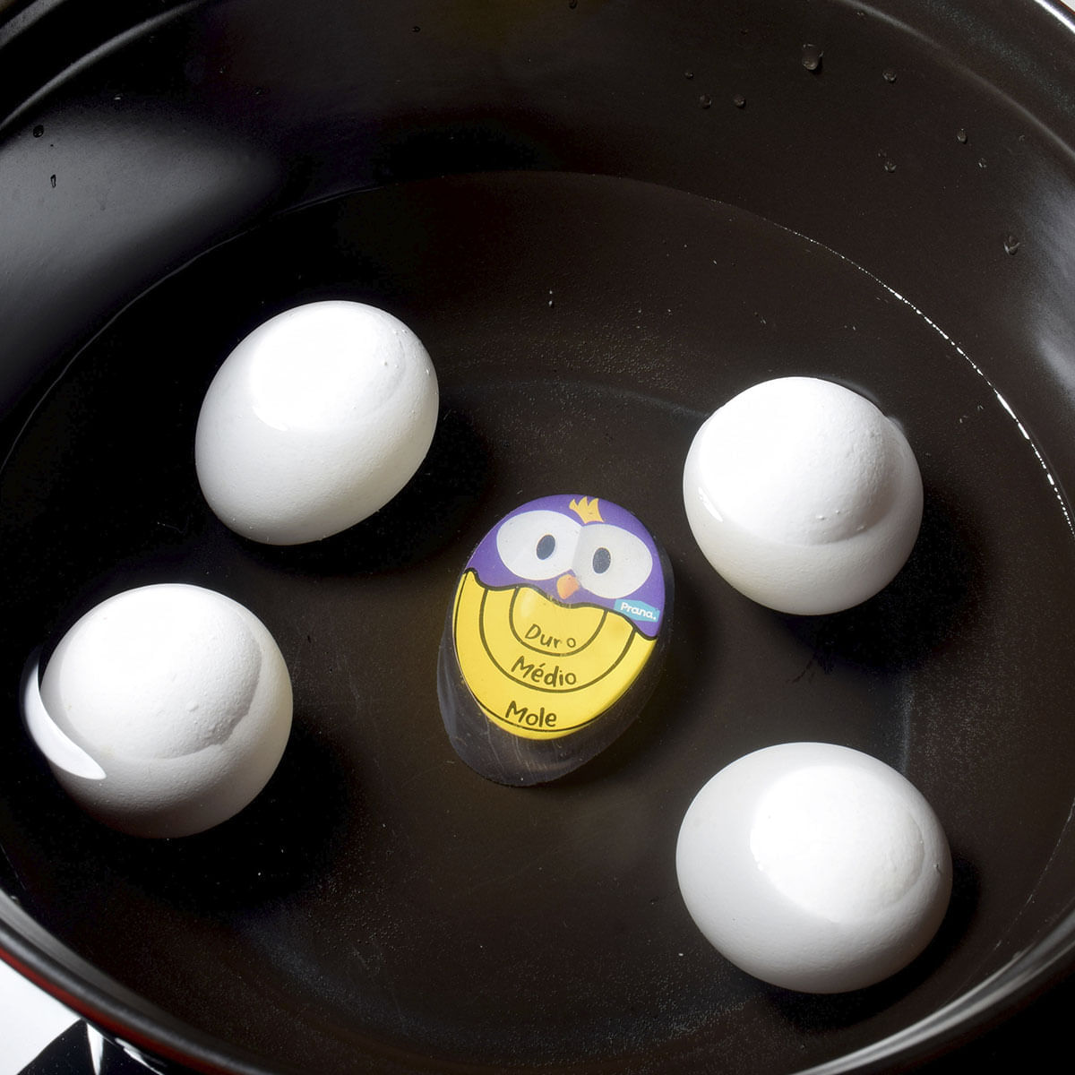 Kit Pinça Pegadora para Ovos e Timer Temporizador Ovo Prana - Imagem 5