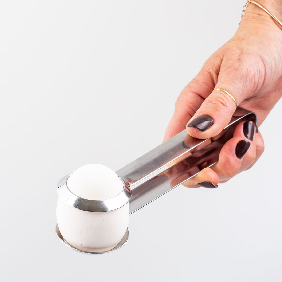 Kit Pinça Pegadora para Ovos e Timer Temporizador Ovo Prana - Imagem 2