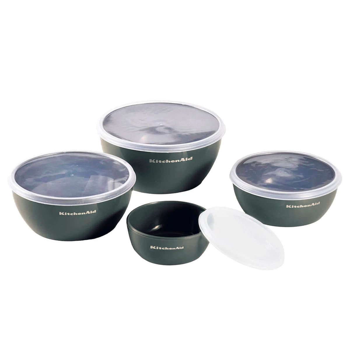 Conjunto 4 Tigelas De Preparação Multiuso Cinza KitchenAid - Imagem 2