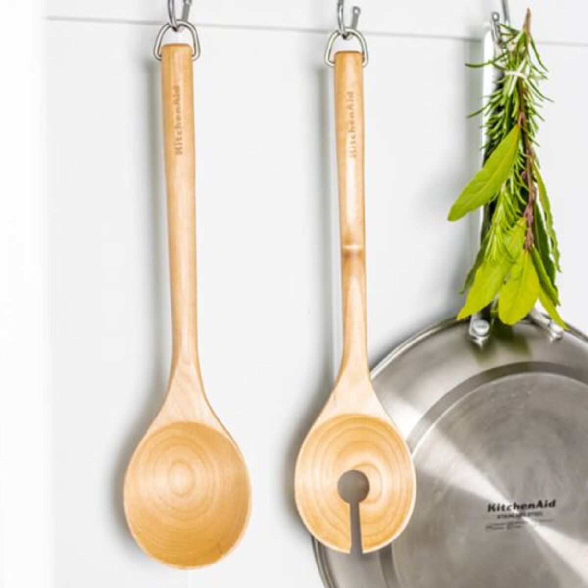 Conjunto Salada 2 Pçs Madeira de Bétula Ecológica KitchenAid - Imagem 2