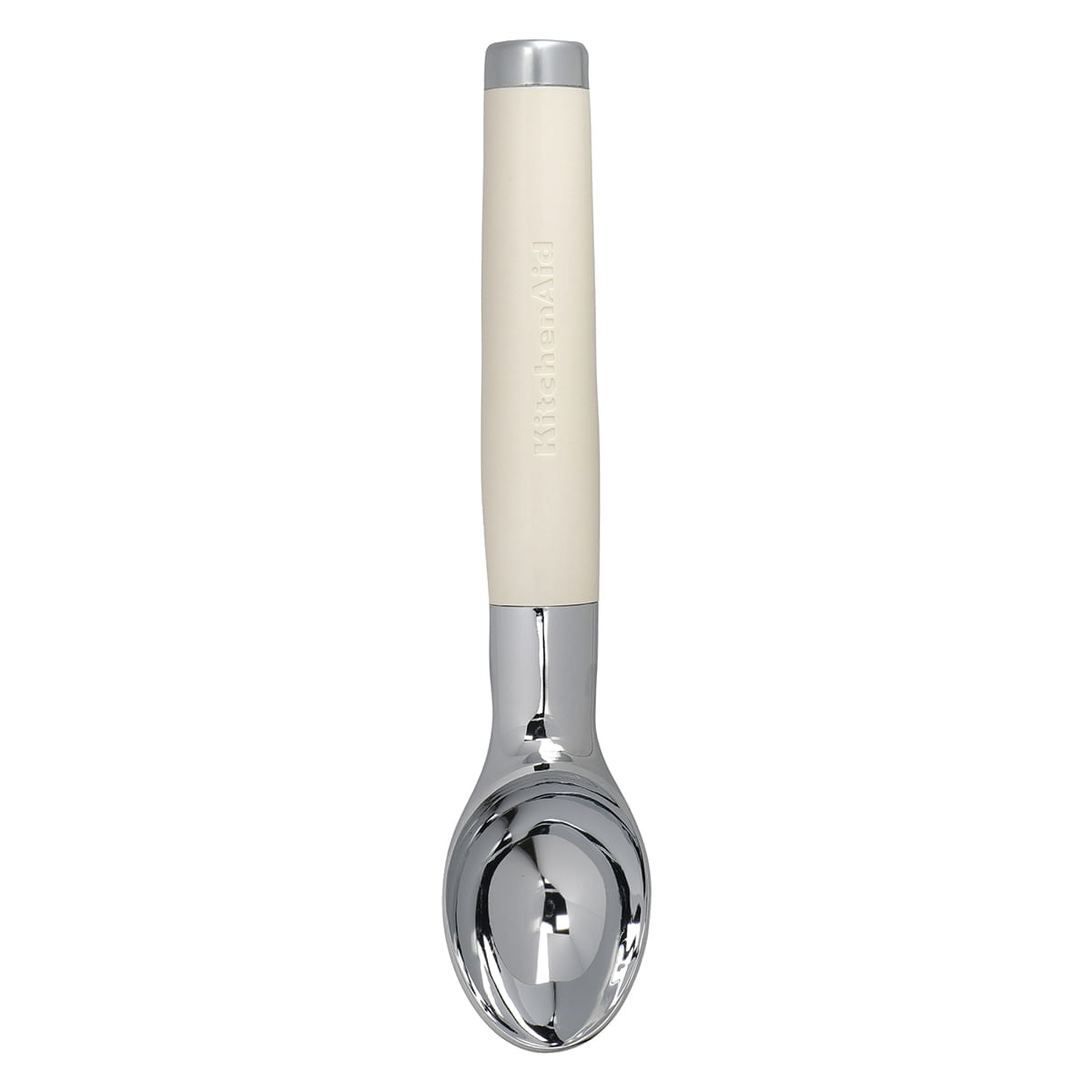 Colher Concha Para Sorvete Açai Zinco Luxo Creme KitchenAid