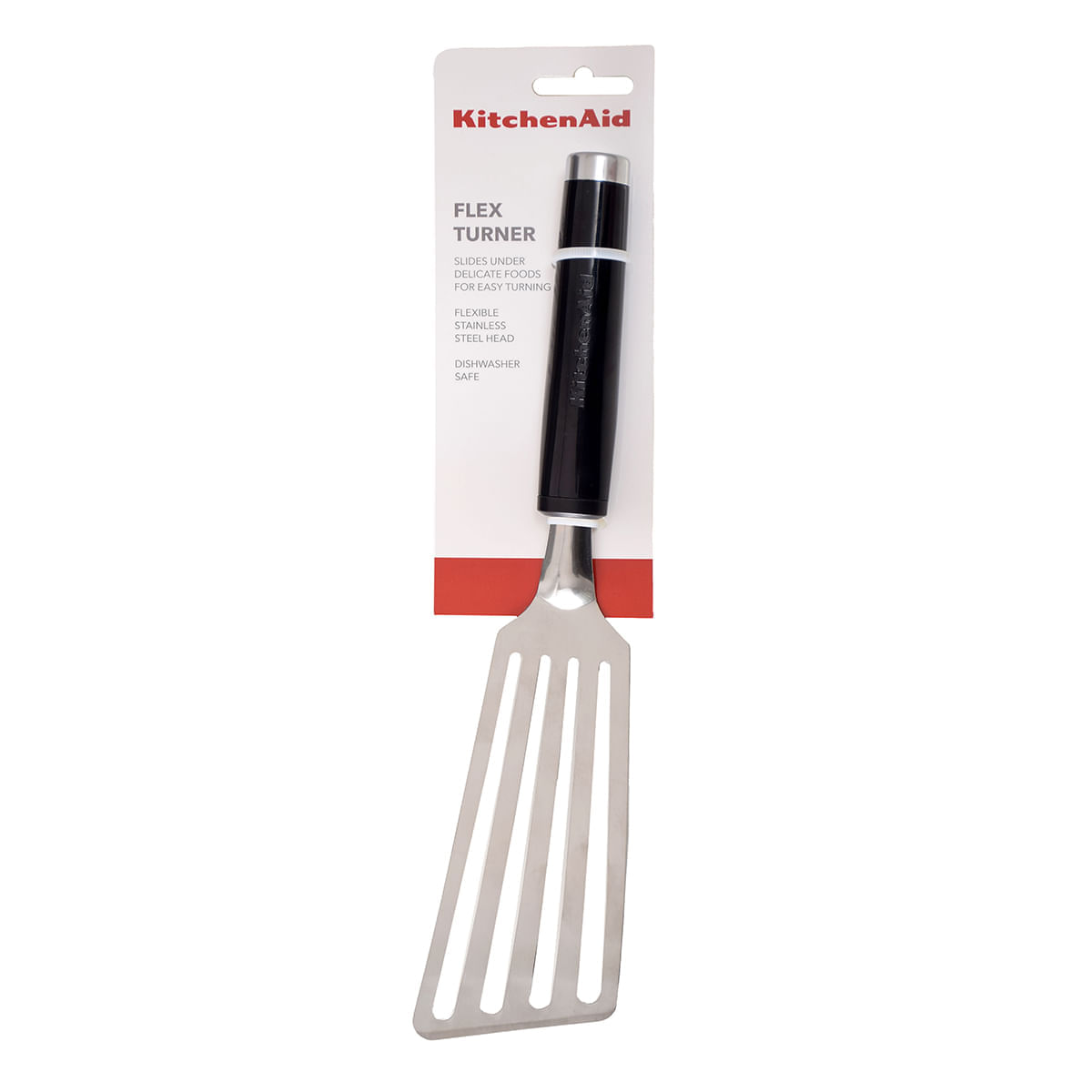 Espatula Perfurada Flexivel 33cm em Inox Kitchenaid - Imagem 6
