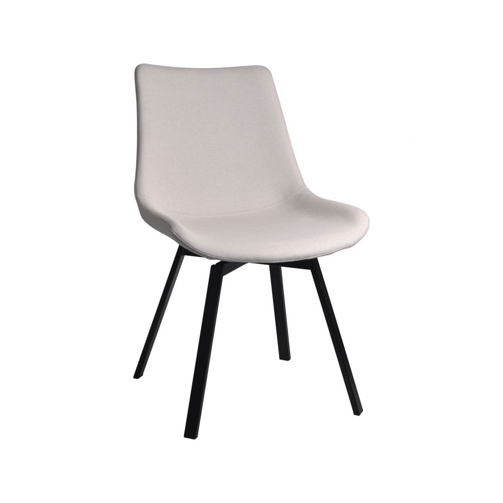 Cadeira Talia em Bouclé Off White