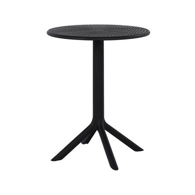 Mesa-de-Jantar-Drops-Redonda-para-Area-Externa-Preta-60cm