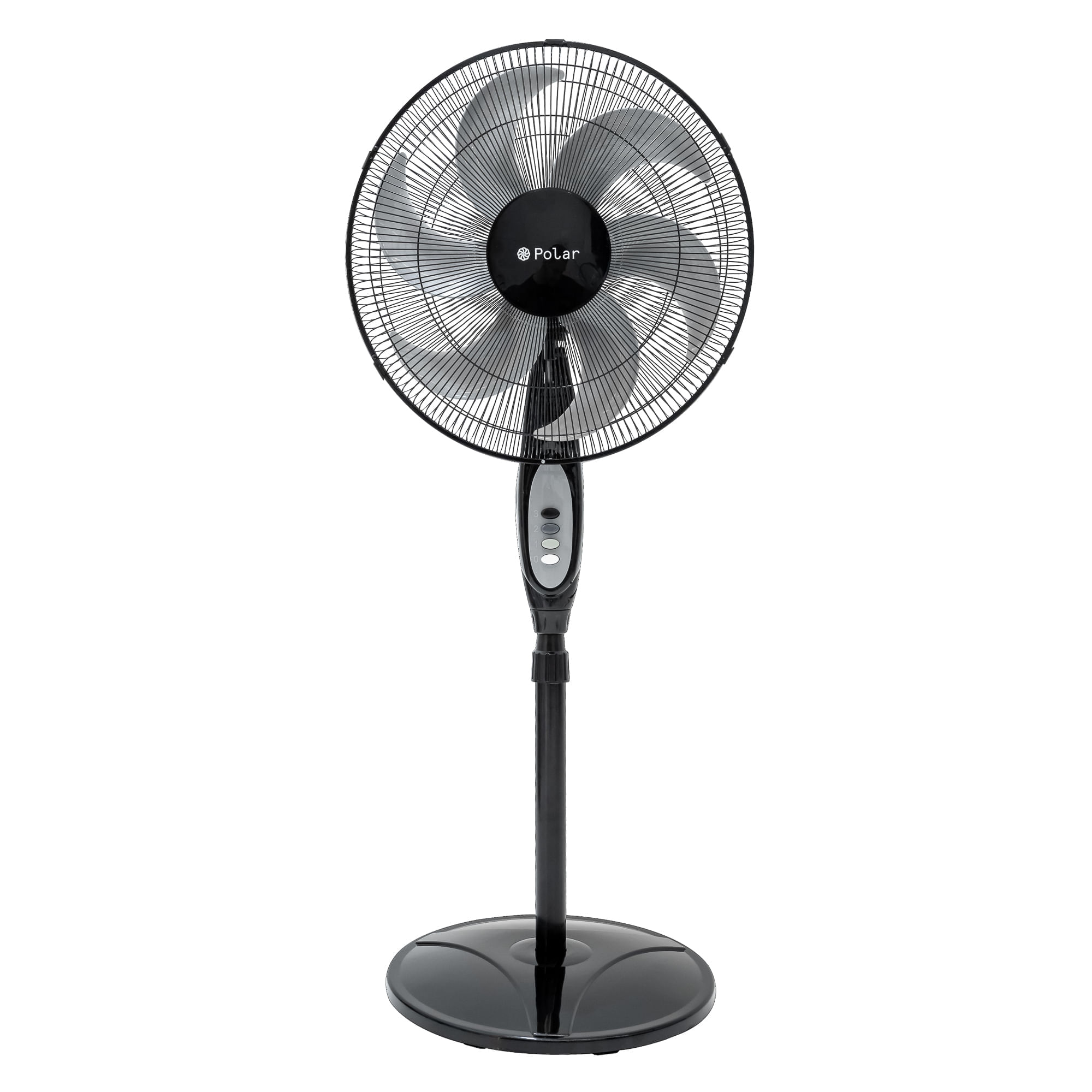 Ventilador de Coluna Polar Maxi Turbo Preto com 6 pás 40 cm - Imagem 2