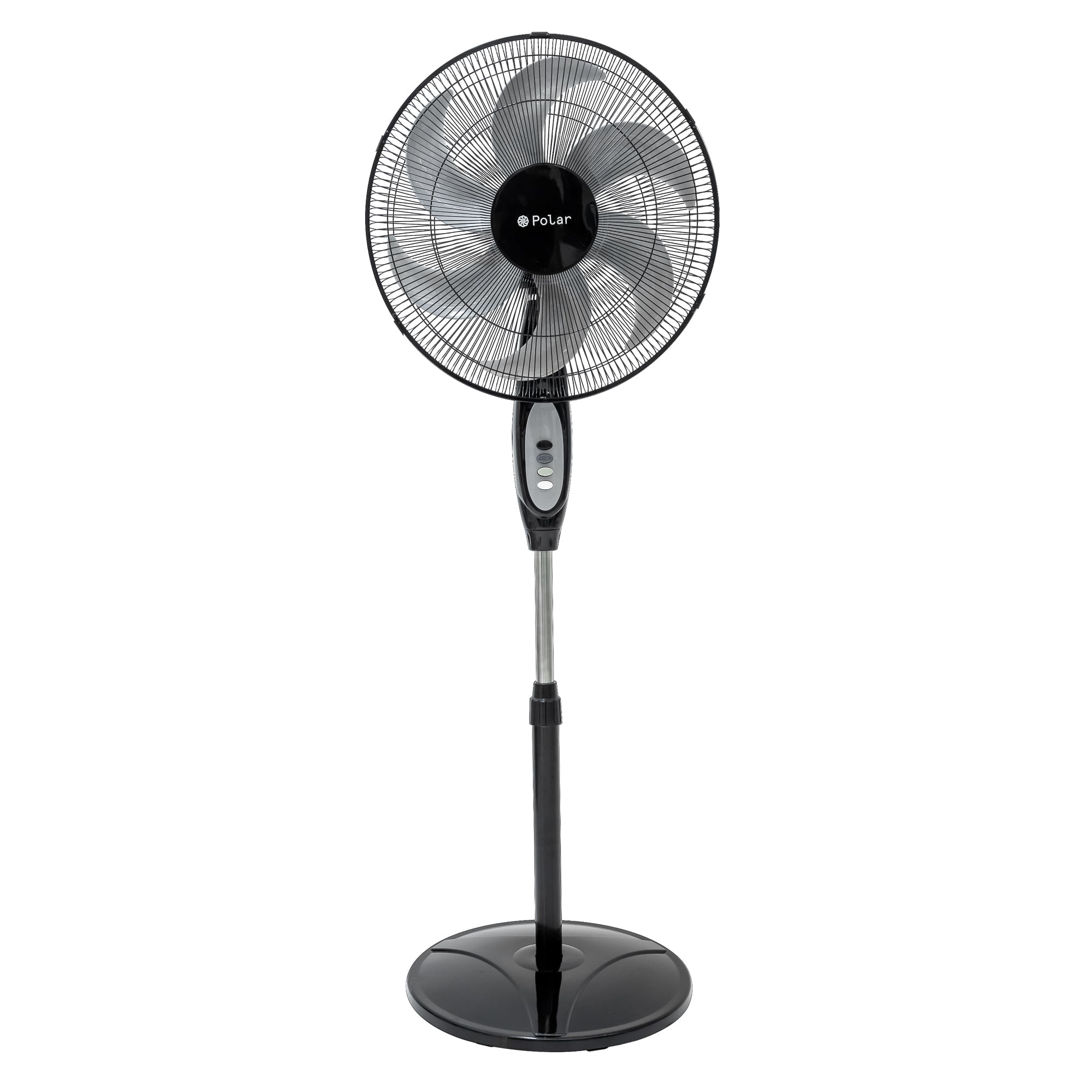 Ventilador de Coluna Polar Maxi Turbo Preto com 6 pás 40 cm