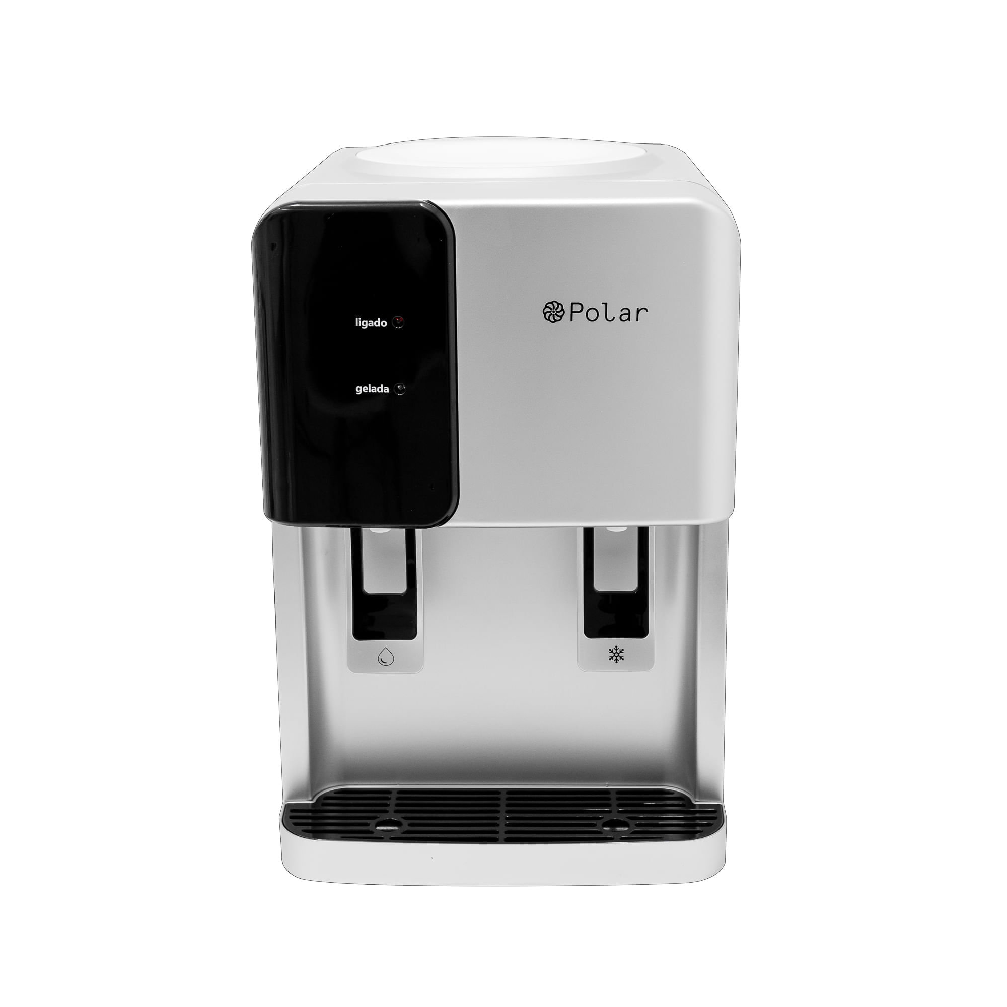 Bebedouro Eletrônico Polar Prata - Agua Natural e Gelada
