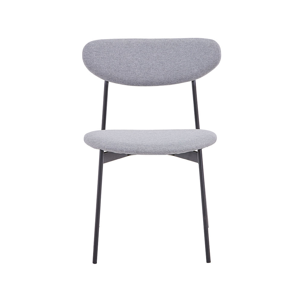 Cadeira Thalita em Linhão Cinza - Imagem 2