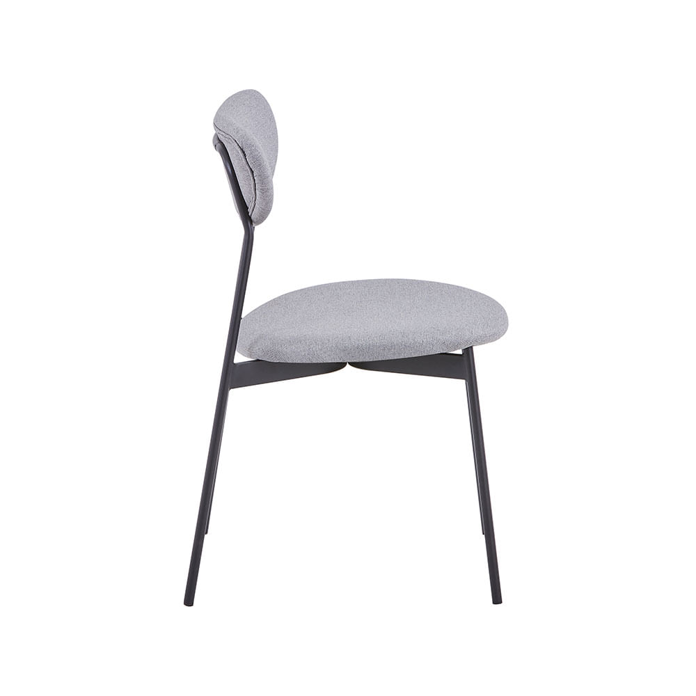 Cadeira Thalita em Linhão Cinza - Imagem 3