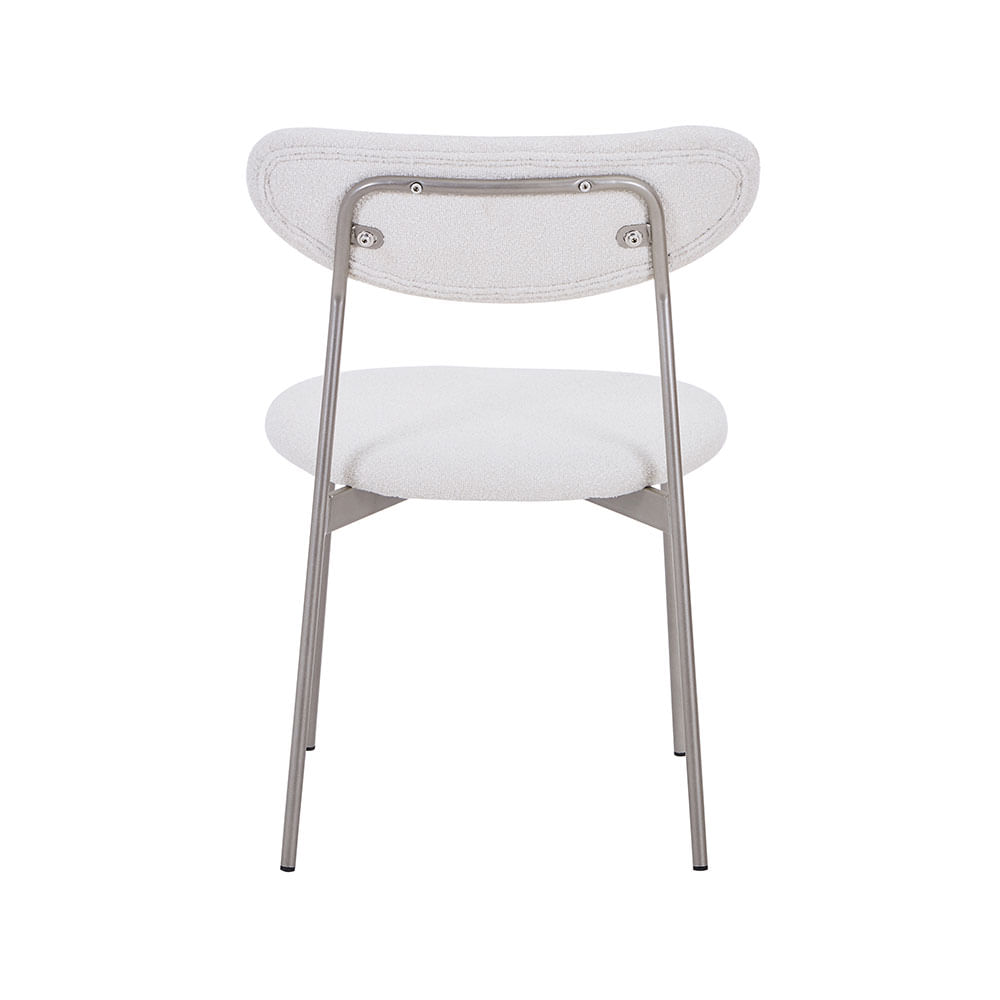 Cadeira Thalita em Boucle Off White - Imagem 4