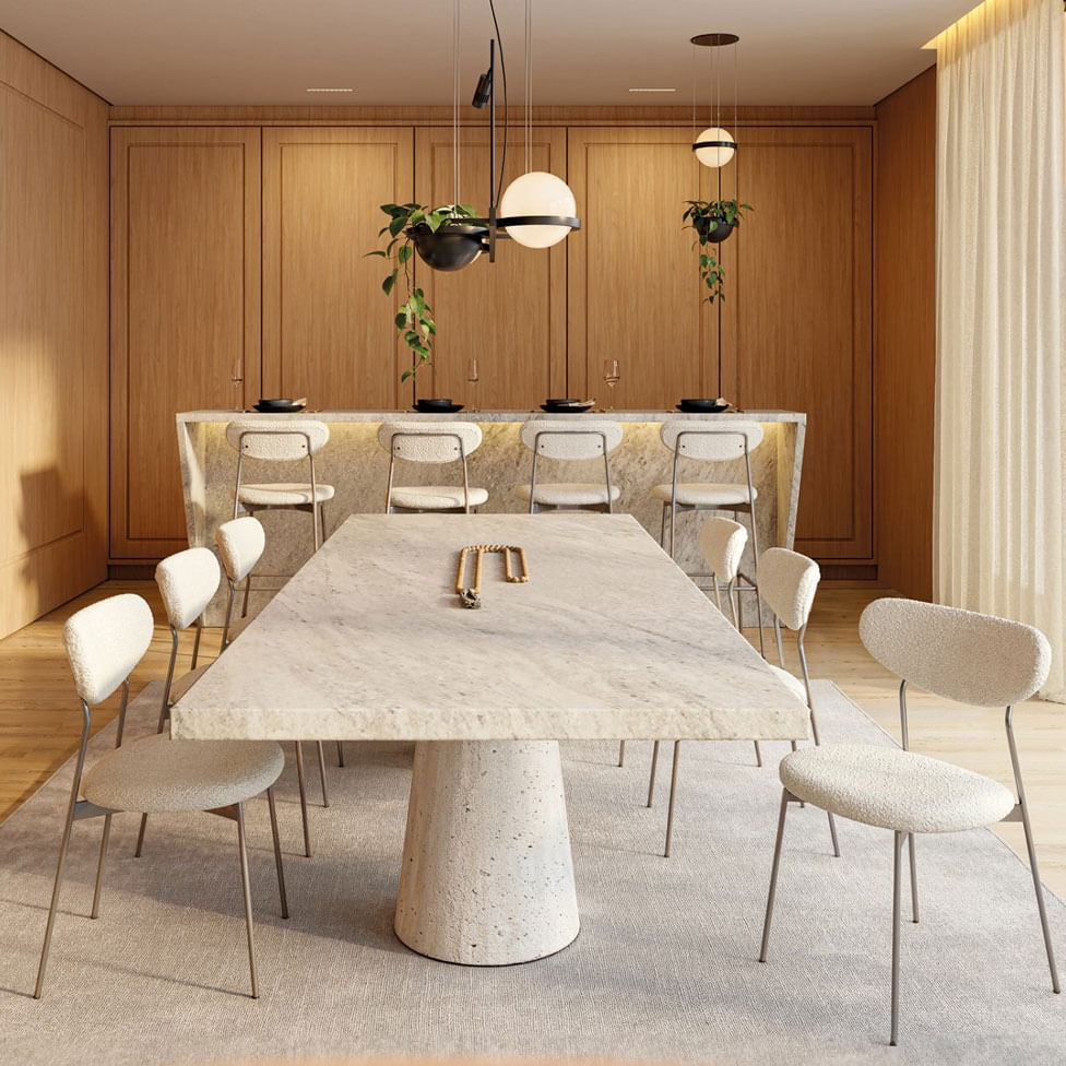 Cadeira Thalita em Boucle Off White - Imagem 5