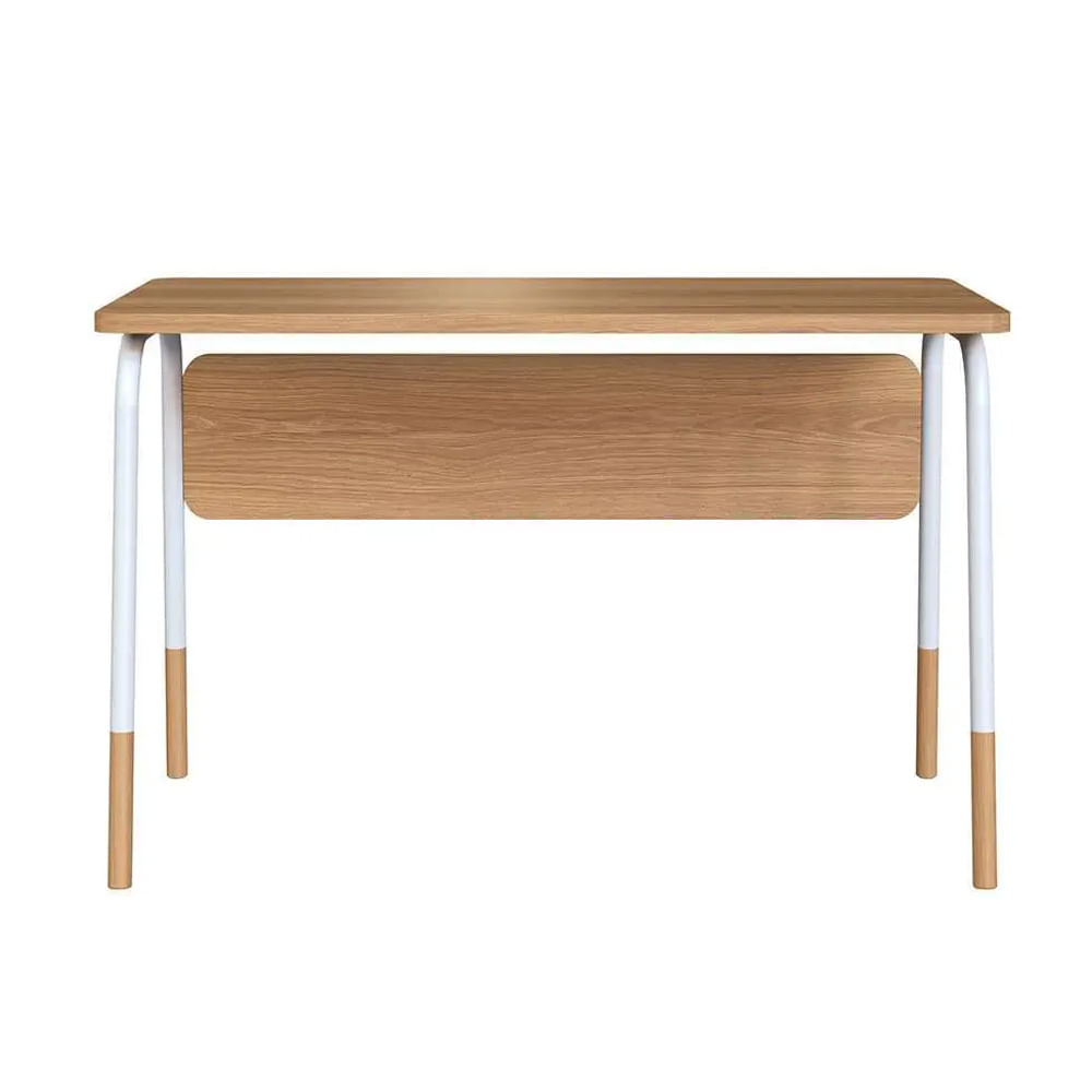 Mesa Escrivaninha Flexus Hanover e Branca 1,20m - Imagem 2