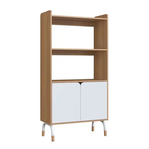 Armário Alto Flexus Home com 2 Portas Hanover e Branco