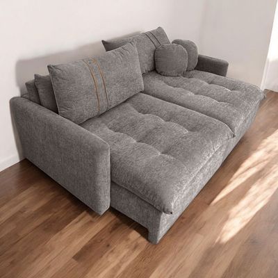 Sofa-Soberano-Retratil-e-Reclinavel-sem-Caixa-em-Linho-Cinza-230m