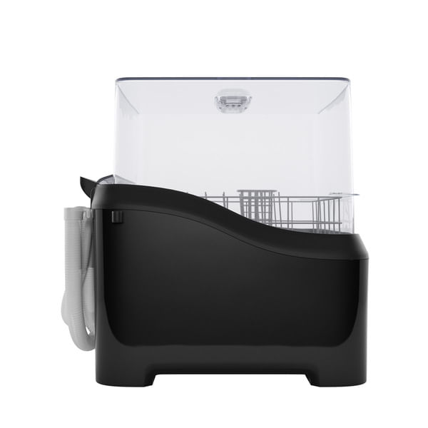 Lava Louças Portátil Semi Automática Praxis Preta 127V - Imagem 4