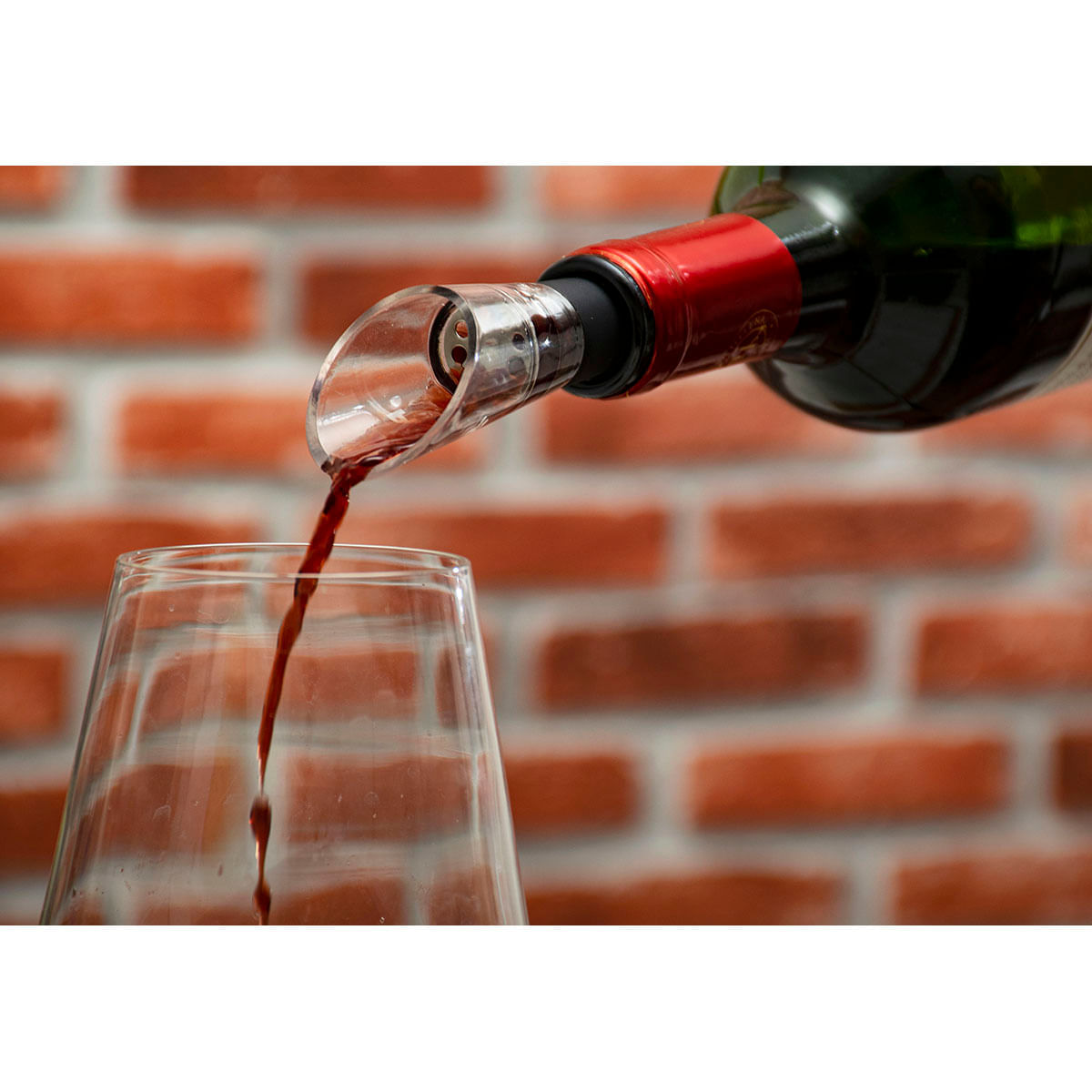 Kit Vinho Aerador Corta Gotas Bastão Resfriador e Cooler Gel - Imagem 2