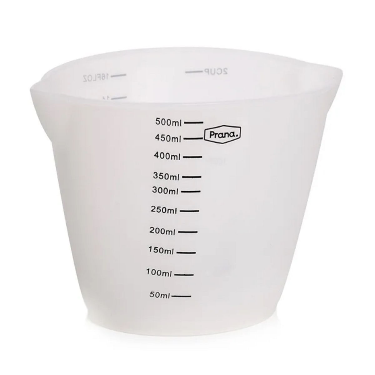 Copo Jarra de Medidas Flexível Silicone 500ml Cozinha Prana - Imagem 2