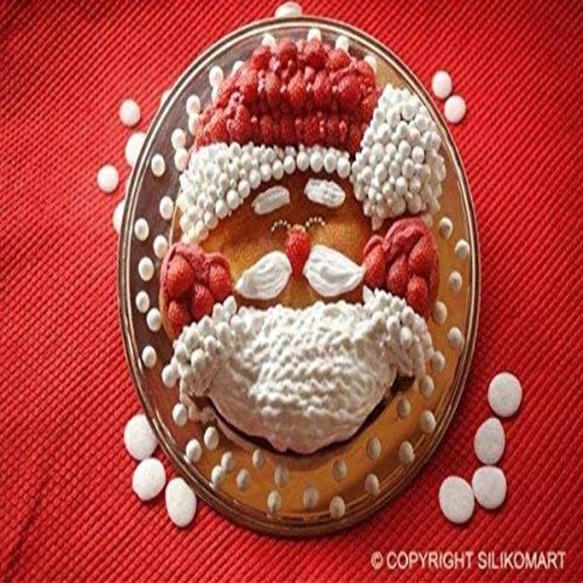 Molde de Silicone Doce Santa Claus Papai Noel Silikomart - Imagem 4