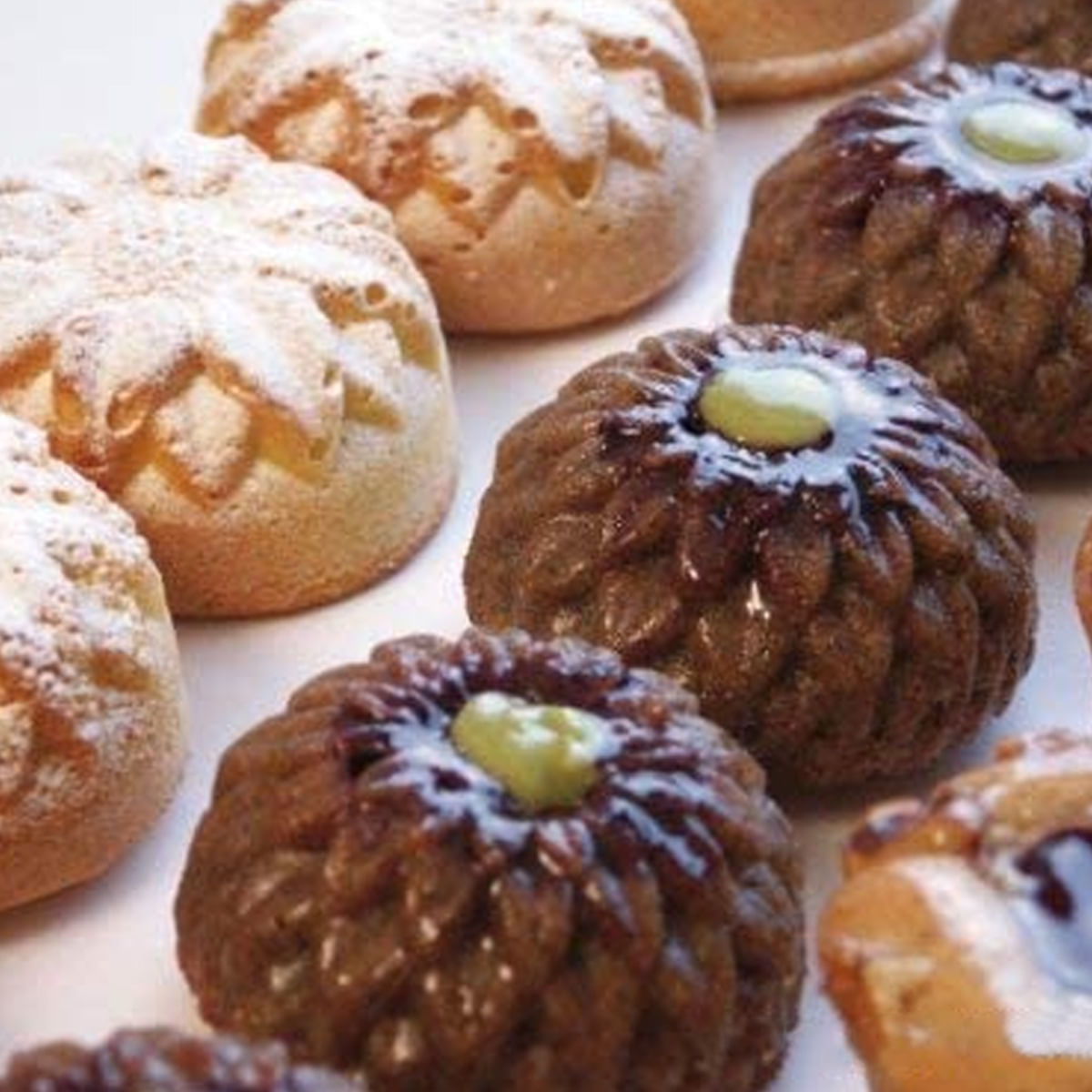 Forma Sunflower Silicone Doce Gourmet Sobremesa Silikomart - Imagem 2