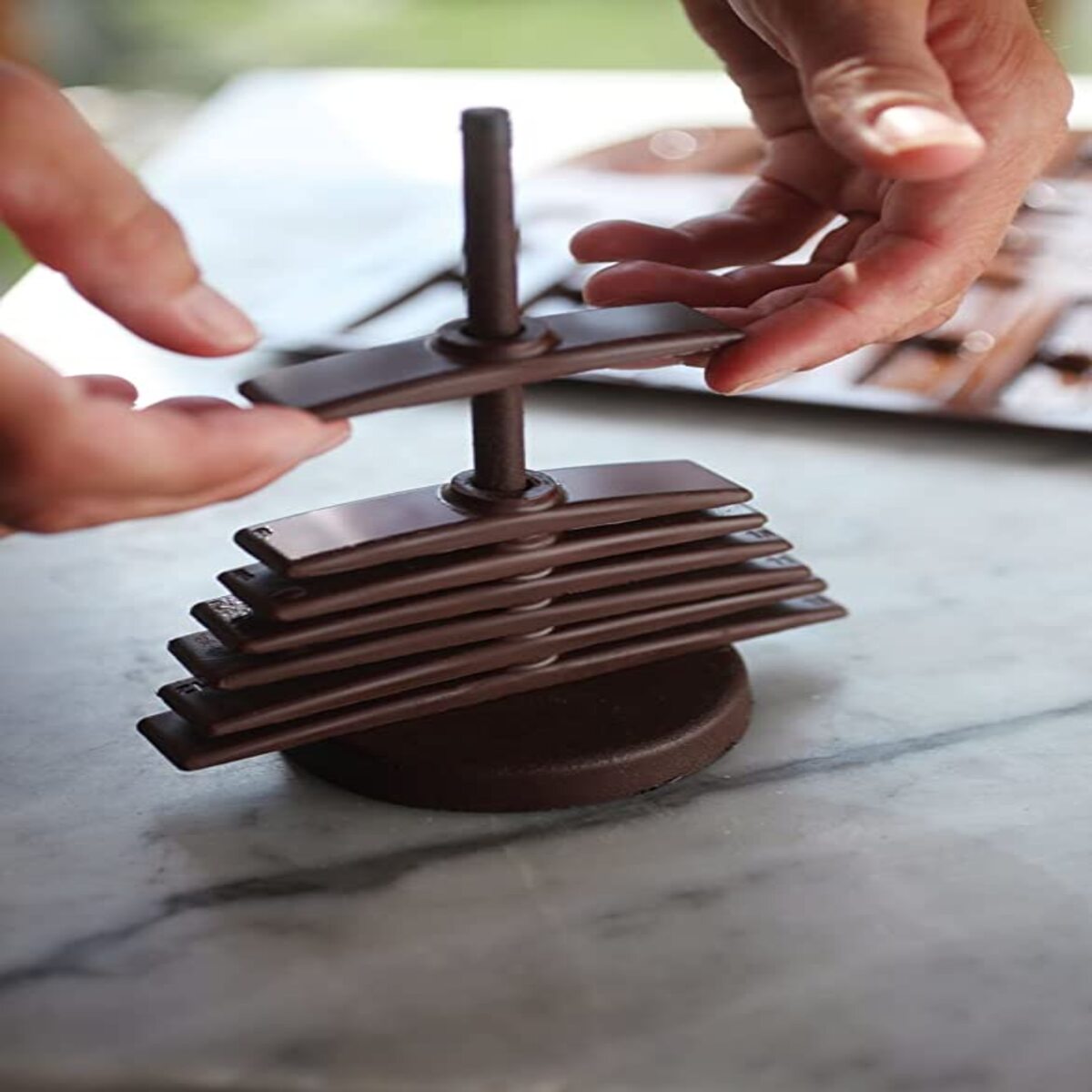Base 3D para Forma Confeitaria Chocolate Gourmet Silikomart - Imagem 3