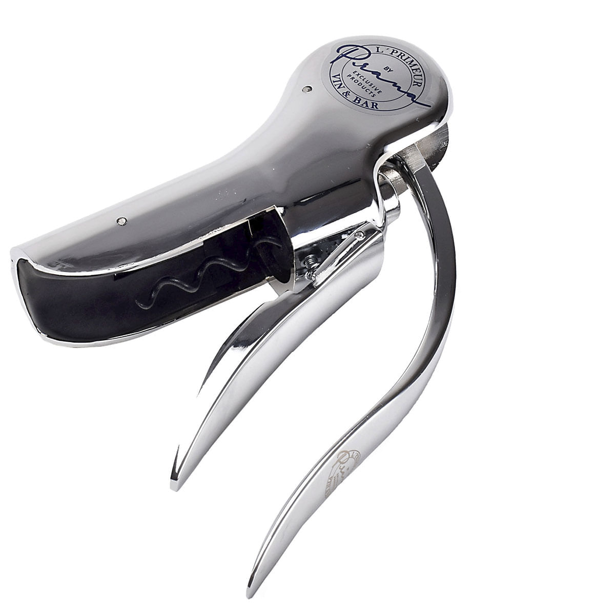 Saca Rolhas Cromado Vinho Abridor Garrafa L'Primeur Prana