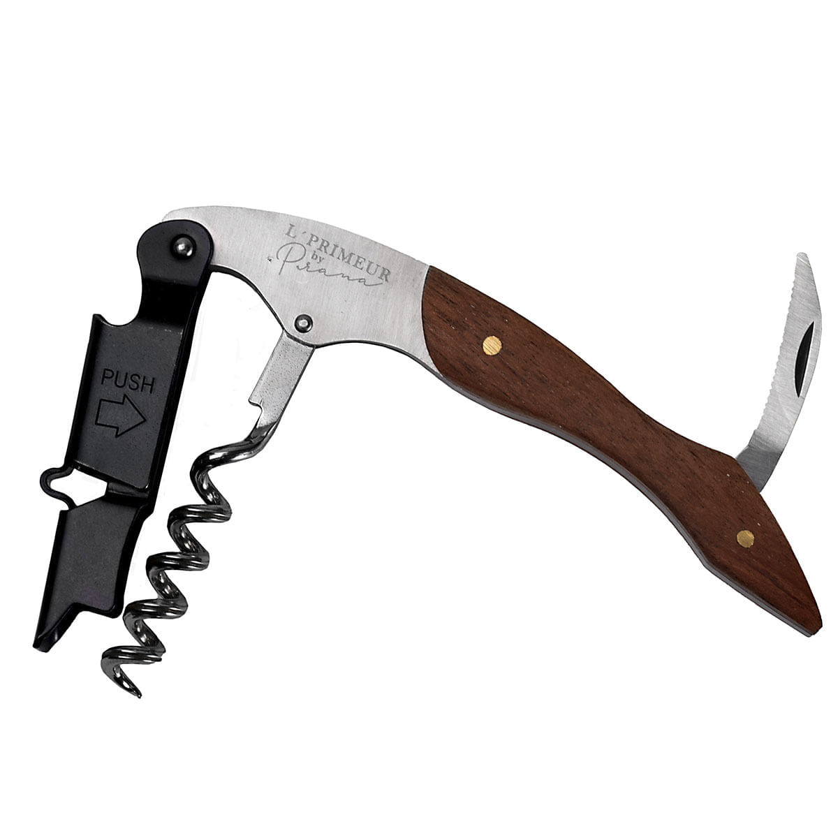 Kit Vinho Abertura Degustação e Conservação Adega Prana - Imagem 4