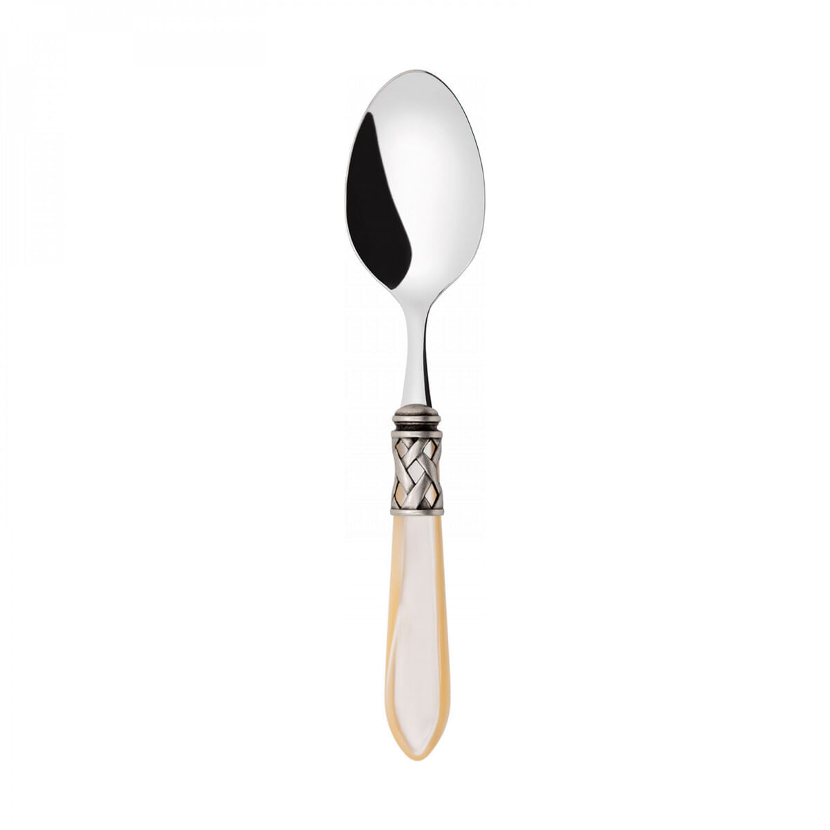 Colher para Café Pérola 13cm Inox 6 peças Aladim Bugatti - Imagem 2