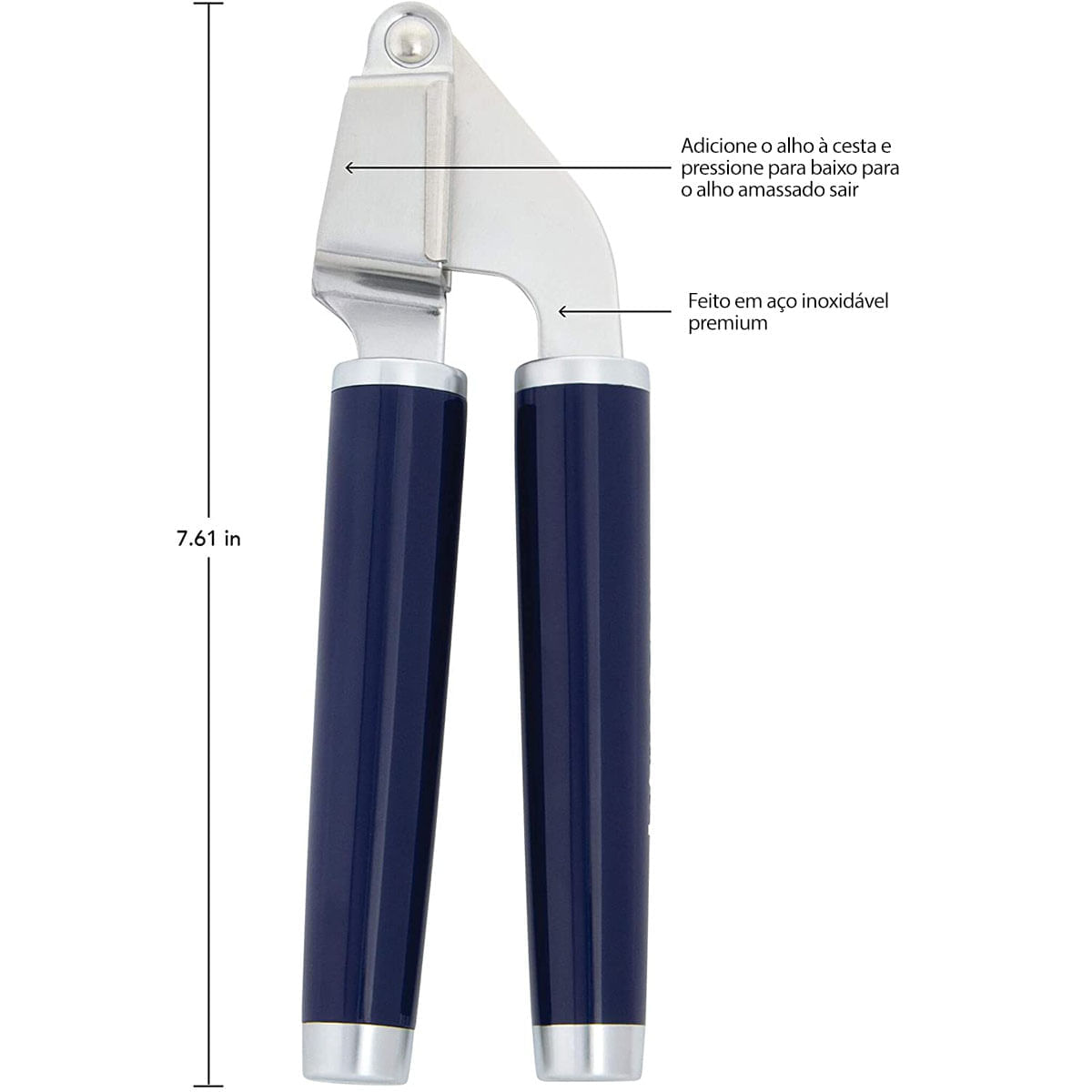 Espremedor e Amassador de Alho em Inox Kitchenaid - Imagem 9