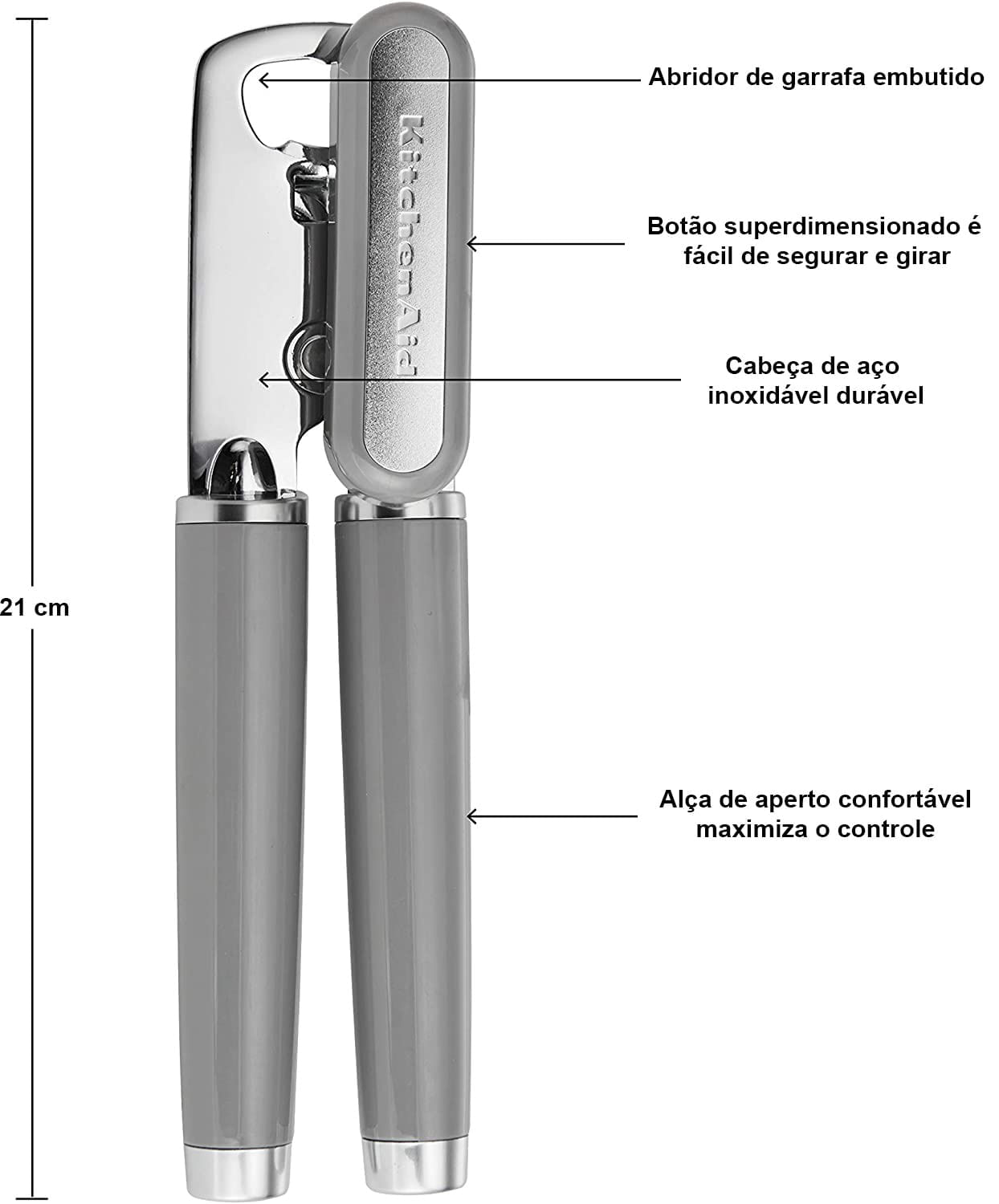 Abridor de Latas e Garrafas Multiuso Kitchenaid - Imagem 41