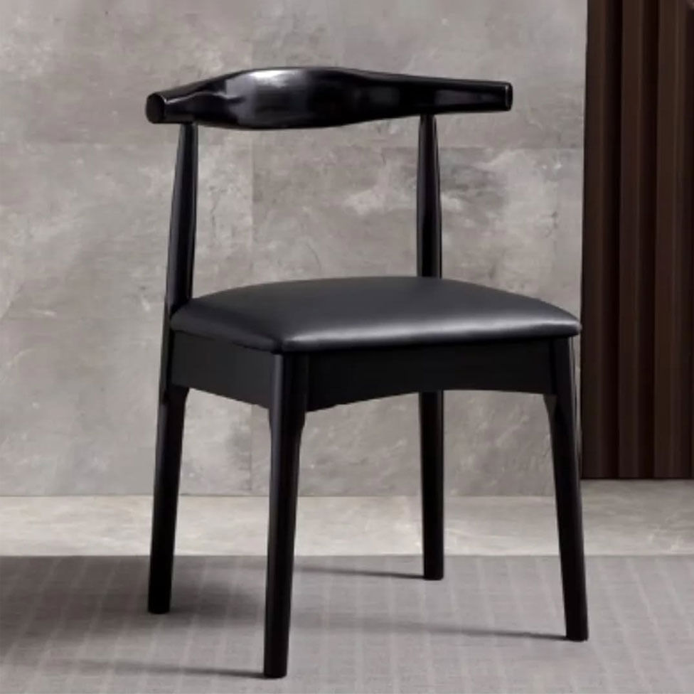 Cadeira Elbow Assento Acolchoado Preto - Imagem 4