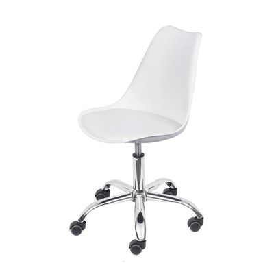 Cadeira-Joly-Branca-Base-Rodizio-Cromado