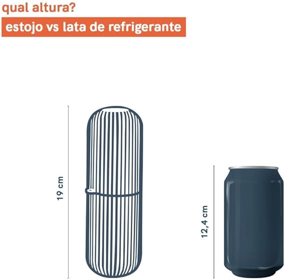 Estojo Multiuso para Viagem Cinza Oikos - Imagem 5