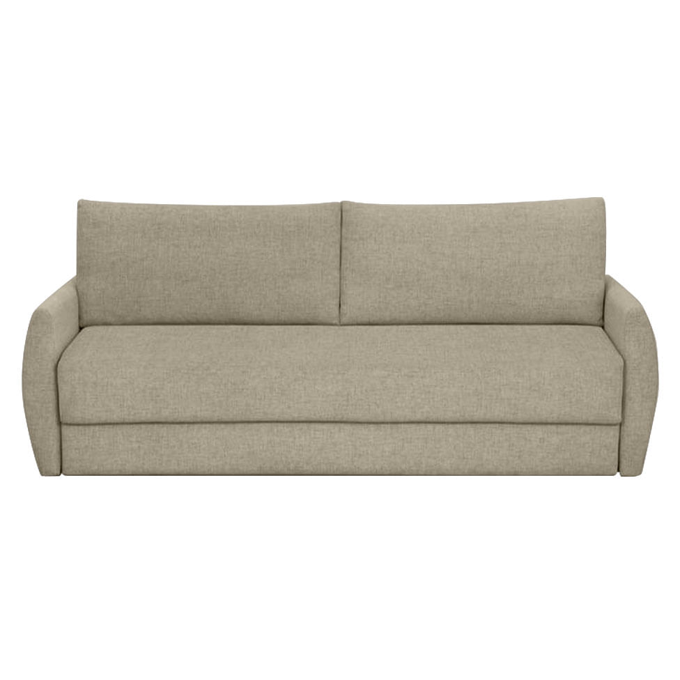 Sofá Cama Sunny em Linho Cinza 2,10m - Imagem 2