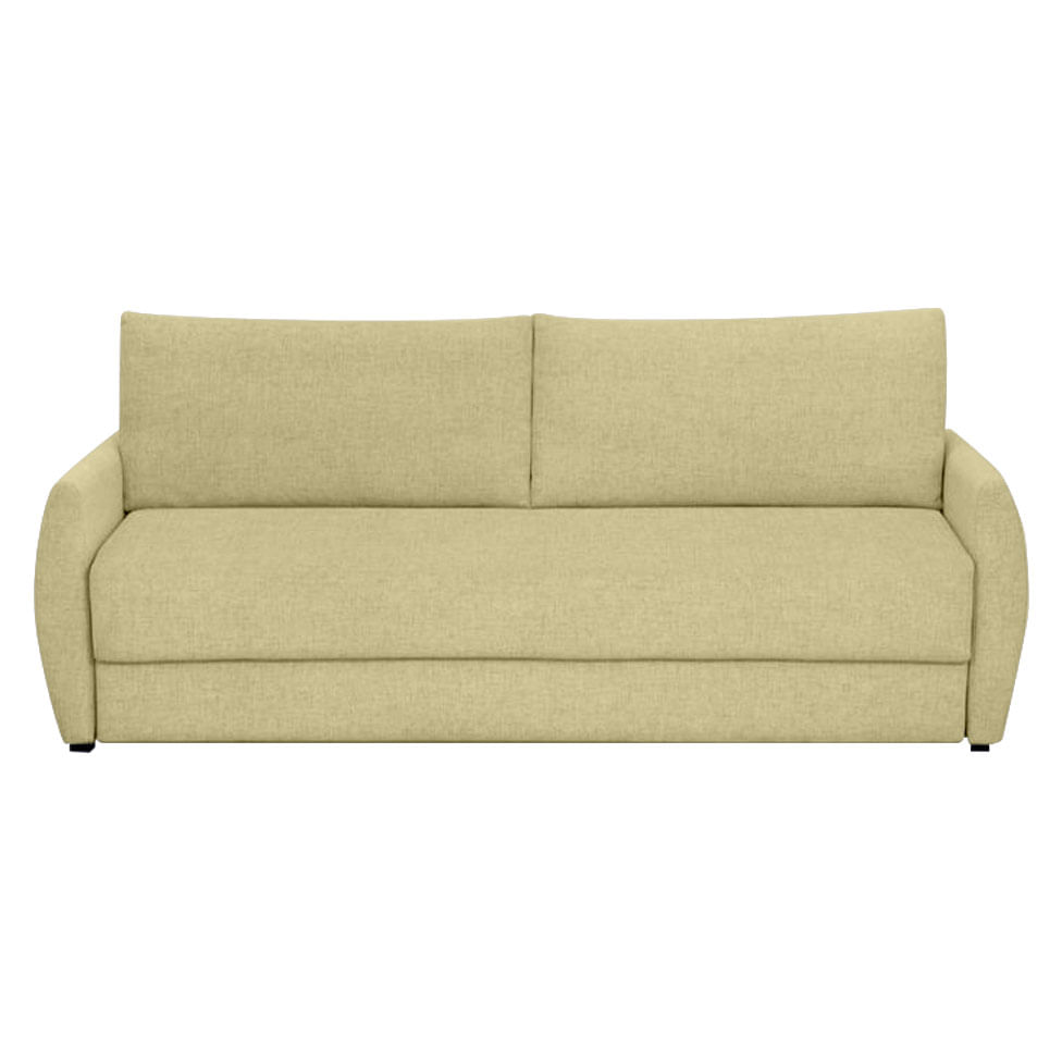 Sofá Cama Sunny em Linho Bege 2,10m - Imagem 2