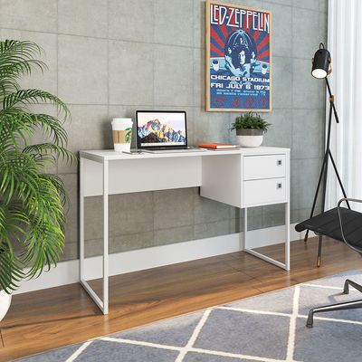 ESCRIVANINHA-COM-GAVETEIRO-P1012-2-GAVETAS-Branca