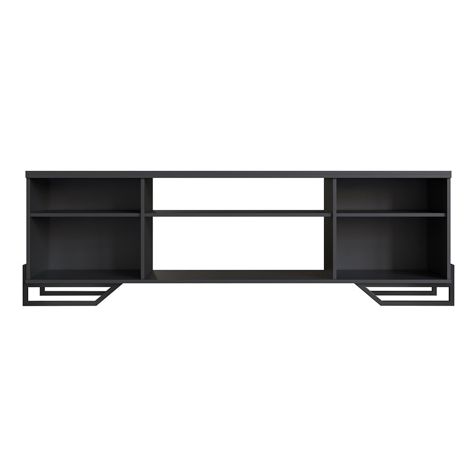 Rack Industrial com 2 Portas Preto - Imagem 2