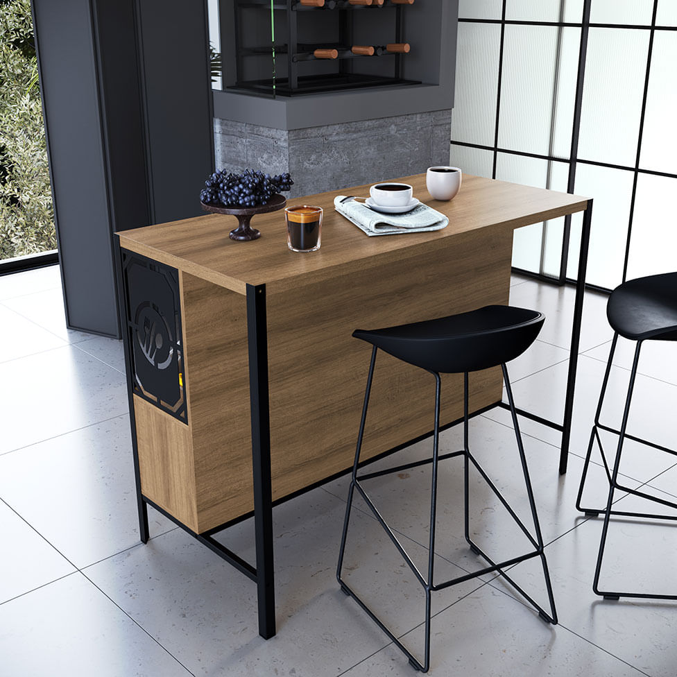 Ilha Gourmet Industrial para Cozinha Mel - Imagem 5