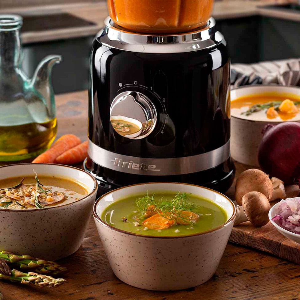 Liquidificador Moderna Ariete Preto Copo de Vidro 1,5 Litros 1000 Watts - 127V - Imagem 4
