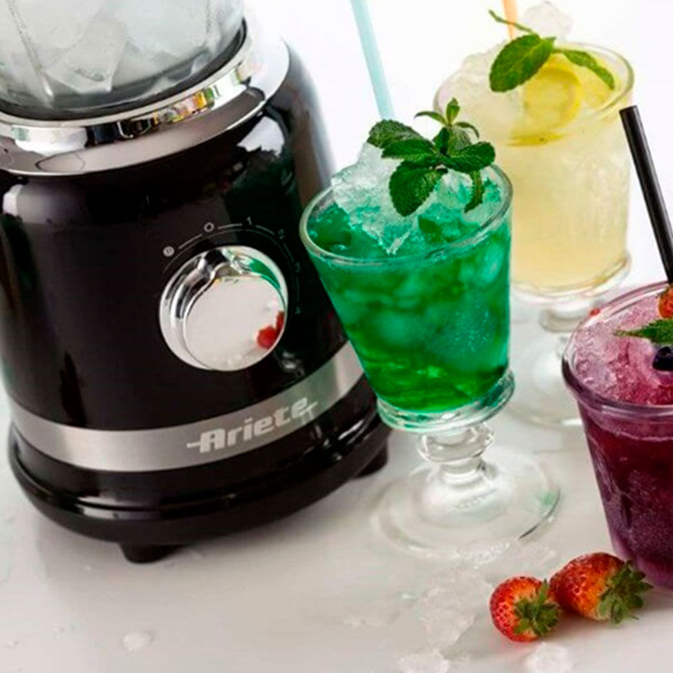 Liquidificador Moderna Ariete Preto Copo de Vidro 1,5 Litros 1000 Watts - 127V - Imagem 5