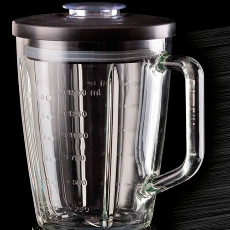 Liquidificador Moderna Ariete Preto Copo de Vidro 1,5 Litros 1000 Watts - 127V - Imagem 7