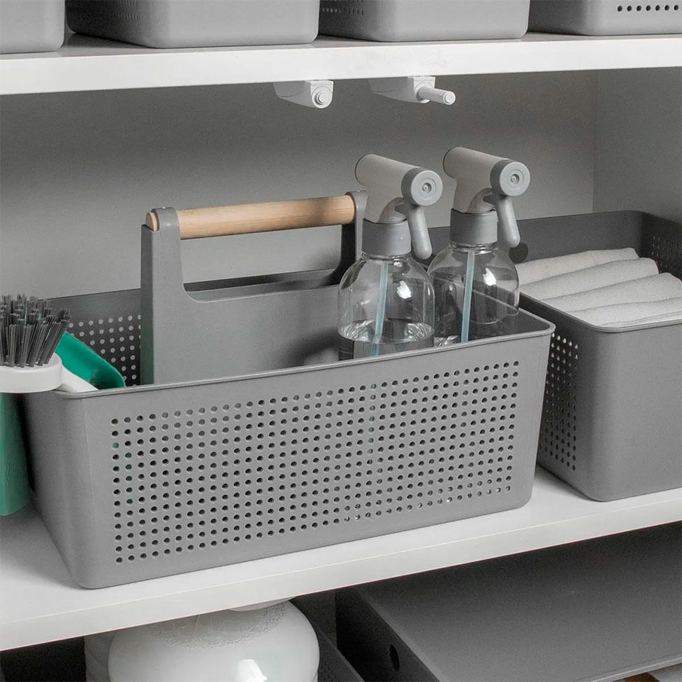 Organizador Multiuso Flow Chumbo - Ou - Imagem 3