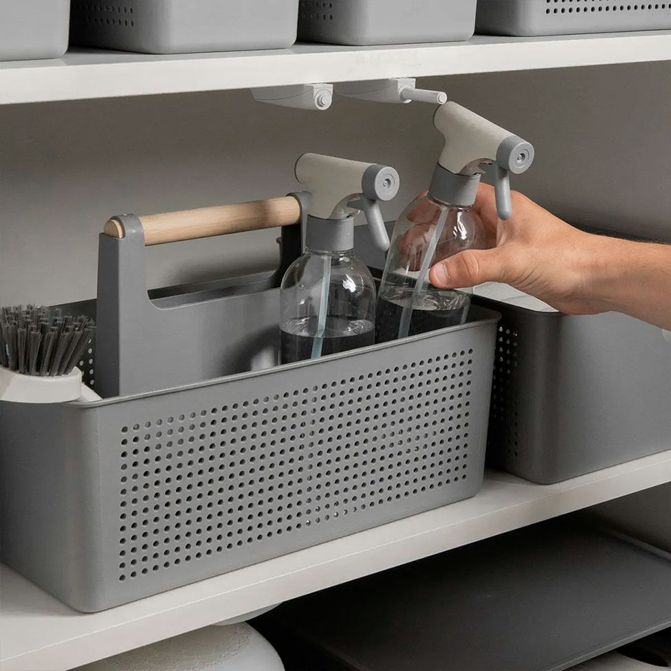 Organizador Multiuso Flow Chumbo - Ou - Imagem 4