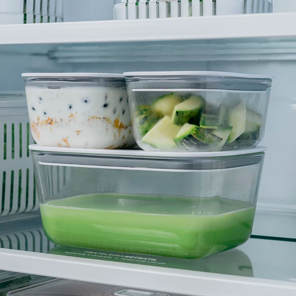 Pote Hermético de Vidro Borosilicato Fresh Lock Branco 2,4L - Ou - Imagem 7