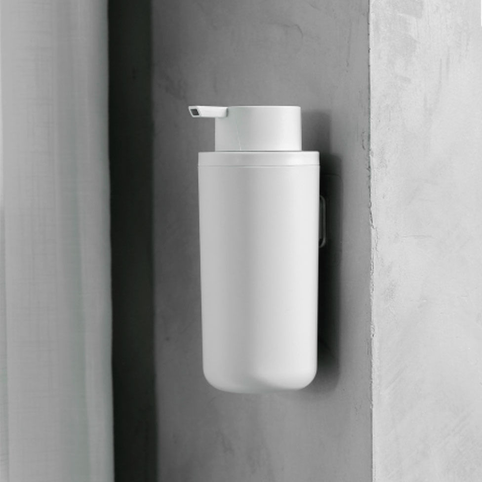 Dispense de Parede Adesivo Branco 500ml - Ou - Imagem 2