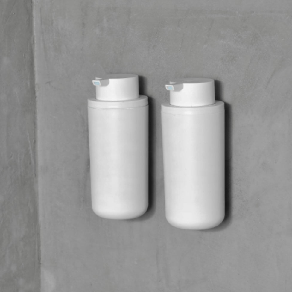Dispense de Parede Adesivo Branco 500ml - Ou - Imagem 3