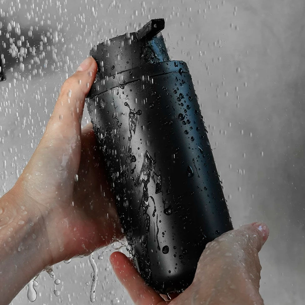 Dispense de Parede Adesivo Preto 500ml - Ou - Imagem 5